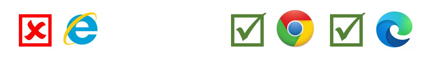 Supported browsers: Chrome and Edge